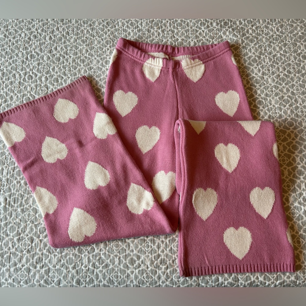 💕 Nasty Gal Heart Knit Lounge SET 💕